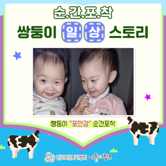 2차 쌍둥이 일상스토리 선장작