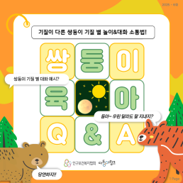 쌍둥이 QA 기질이 다른 쌍둥이 기질별 놀이 대화 소통법