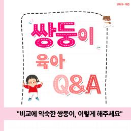 쌍둥이 육아 번아웃 다루기